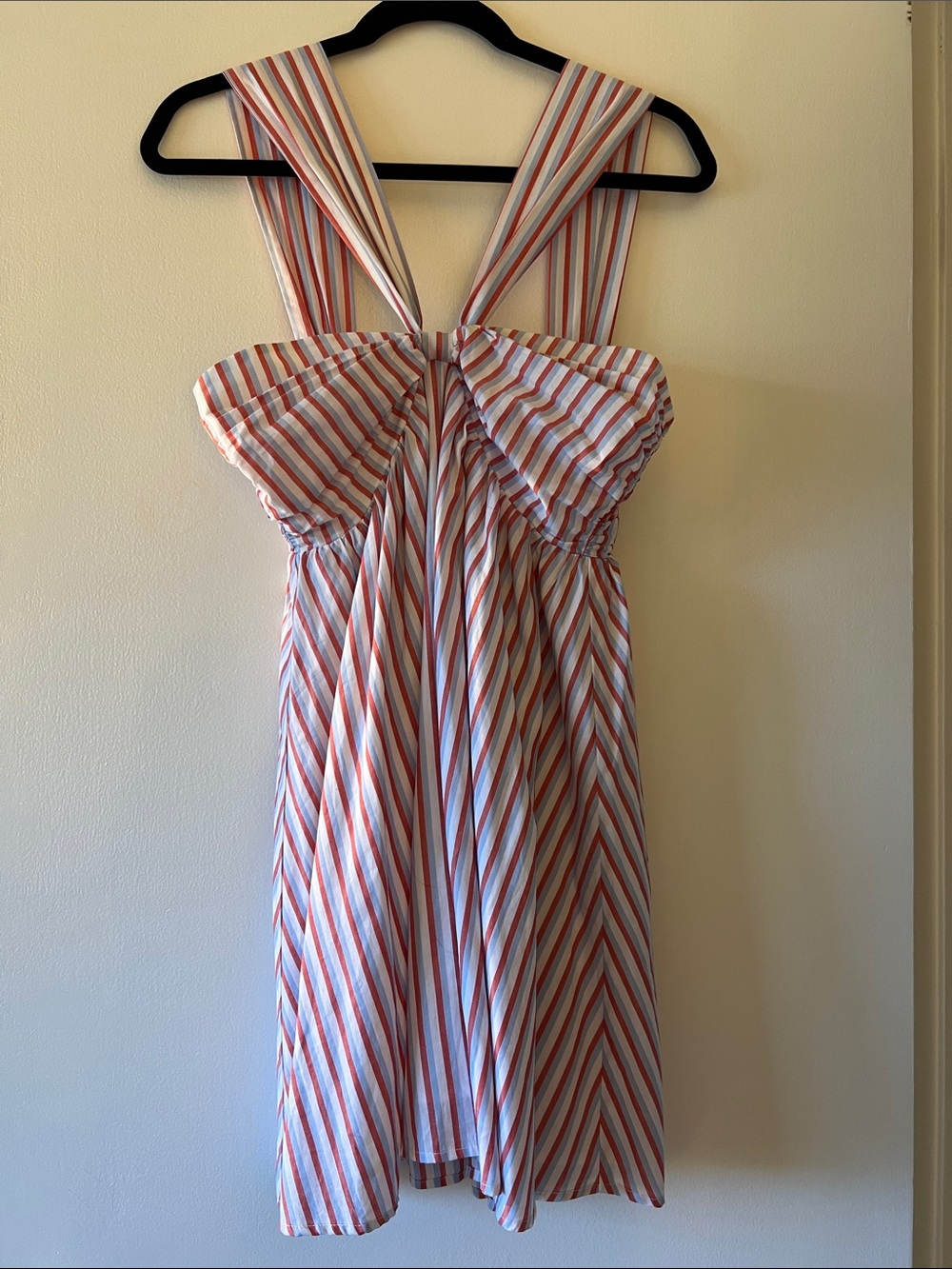 NWT Lovers + Friends Striped Sundress with Wide Straps - S